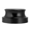 Durable Aluminum Record Weight Clamp for LP Vinyl Metal Disc Stabilizer (Black)