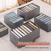 Silver Thread Sweater & Fabric Storage Box - Wardrobe Drawer Organizer