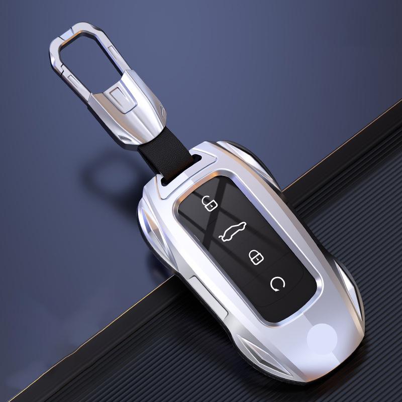 Metal Car Remote Key Cover Case Holder shell Chain Fob For Chery New Arrizo 8 5 Plus Tiggo 8L Tiggo 8 Plus Tiggo 7 Pro 9 Omoda 5