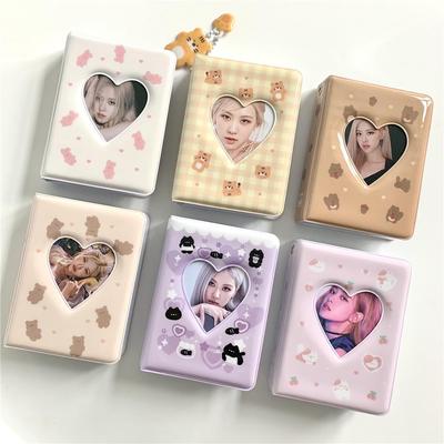 Niedliches 3-Zoll Tigerkatze Bär Polaroid Mini-Album - Sternenklarer Idol-Kartenhalter Aufbewahrung