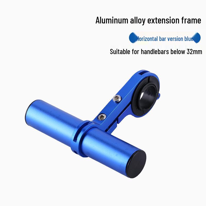 Multifunctional Aluminum Bicycle Extension Rack for Light and Meter