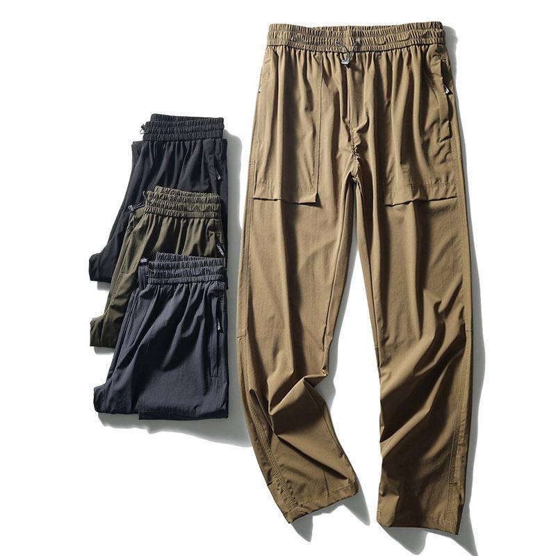 Outdoor Stretch Hiking Hiking Quick-Dry Pants Men Summer Thin Straight-leg Sports Pants Export Men's Pants Casual Pants