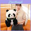 Entzückendes Bambus-Panda-Stofftier mit weicher Füllung, perfekt zum Kuscheln und Dekorieren