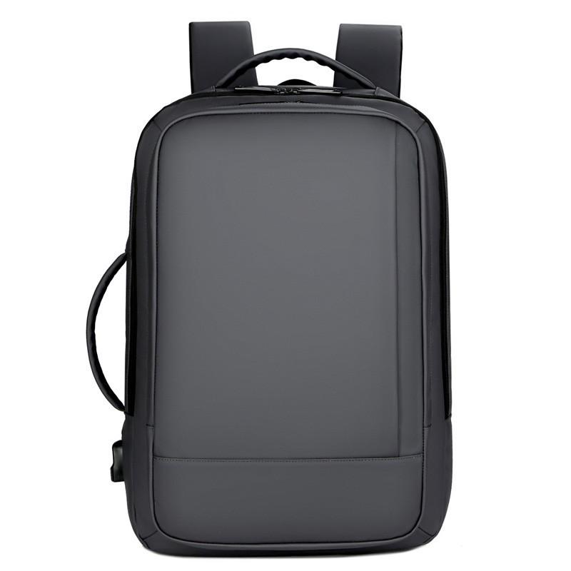 

Expandable Cross-Border Travel Laptop Backpack - Large Capacity, High-End Business Bag Single-layer чорний
