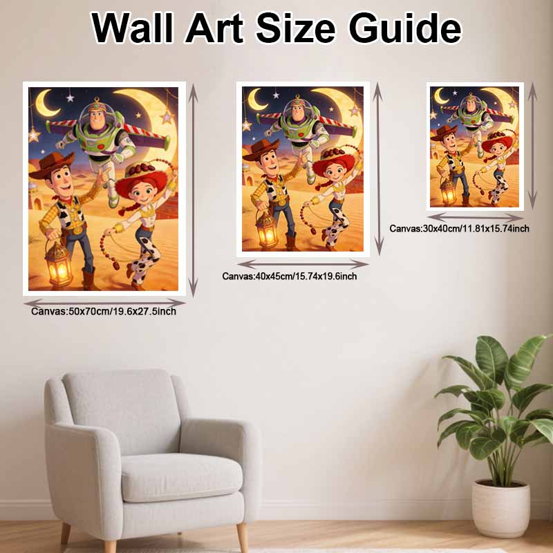 Disney Diamond Painting Set Full Diamonds 5D Toy Story Arabian Nights Home Decoration Creative Handicrafts