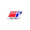 3D Aluminum Car Body Rear Trunk Tail Stickers Decal Center Cover For E2 Sline A1 Q2 B3 A4 8V 8L RS RS3 RS4 S5 RS6 Q1 S2 S3 TT E3