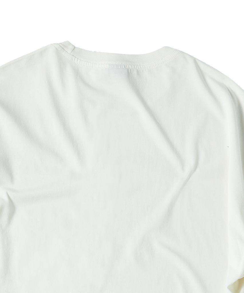 TRAVEL Genesis Pigment Short Sleeve T-Shirt Cream