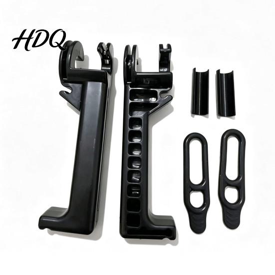 Durable Archery Gear Organizer 2PCS Bow Hangers for Truck Headrest Heavy Duty Universal And Portable Hanger Arrow Holders Matte Black Racks