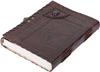 OVERDOSE Dragon Embossed Leather Journal Handmade Antique Stone Journal Student Unisex Diary Leather Sketchbook Drawing Journal Notebook 6 x 8 inches