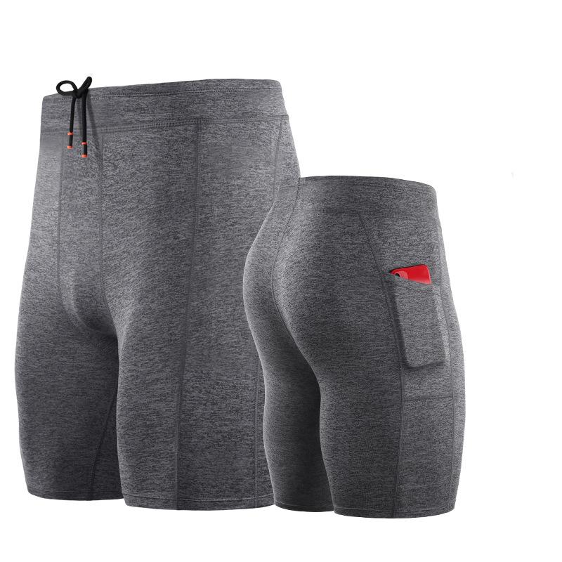 

Шорты для бега, мужские спортивные шорты, короткие шорты для домашних тренировок, быстросохнущие трусы XXXL серый