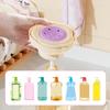 Dishwashing Liquid Dispenser Flower Press-Type Soap Dispenser For Kitchen Sink Outdoor Bathroom Kitchen Detergent Dispenser