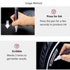 Strong Coverage Tire Marker for Rubber Meta Glass Car Tires Car Tire Graffiti Paint Pen