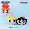 1-3pcs/set The Powerpuff Girls Keychain Stuffed Anime Swimming Cloak Pajamas Angel Style Cute Plush Toys Birthday Gift