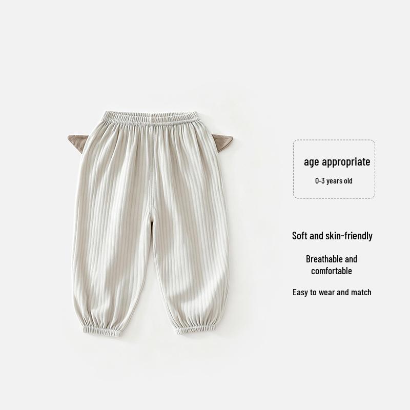 Unisex Baby Summer Cotton Mosquito-Repellent Lantern Pants