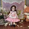 Long Hair 30cm Bjd Doll with Clothes 1/6 SD Princess Makeup Ball Joint Doll  Babies