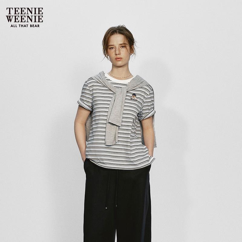 Teenie Weenie Little Bear Stripe T-Shirt