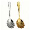 Premium Stainless Steel Hammered Shell Spoon for Household Use