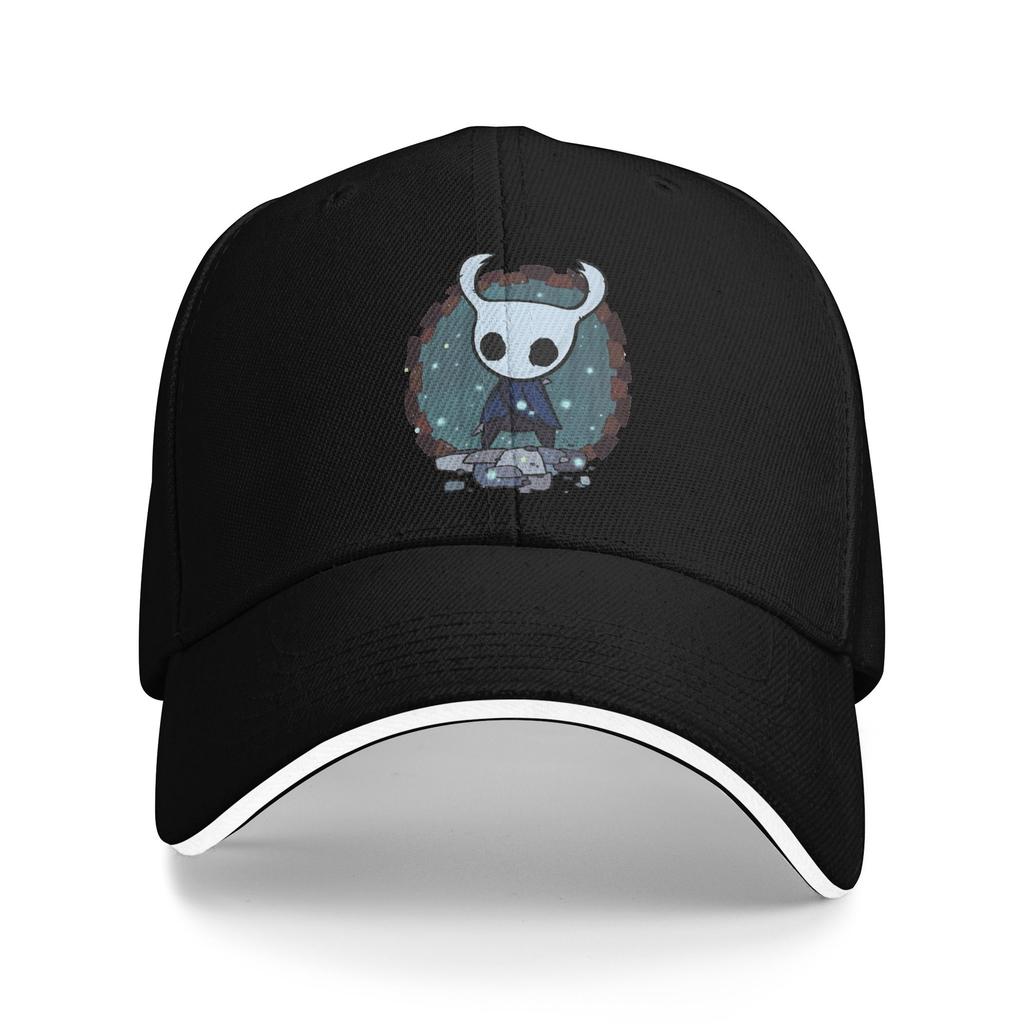 Funny Video Game Hollow Knight Baseball Caps Hip Hop Sandwich Caps for Unisex Women Adjustable Headwear Outdoor