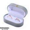 Velvet Jewelry Box: Elegant Gift Box for Rings, Necklaces, and Pendants with Gold Buckle