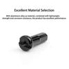 Anodized Aluminum Zinc Zinc Alloy 14mm Spoke Cap Cycling Spokes Nipples Bicycle Spoke Nipples Bike Wheel