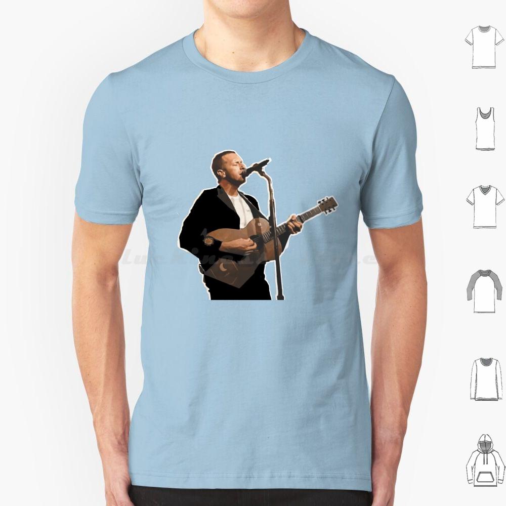 Der SängerEverydaylife T-Shirt Baumwolle Herren Damen DIY Druck Musikband Sänger Gitarre