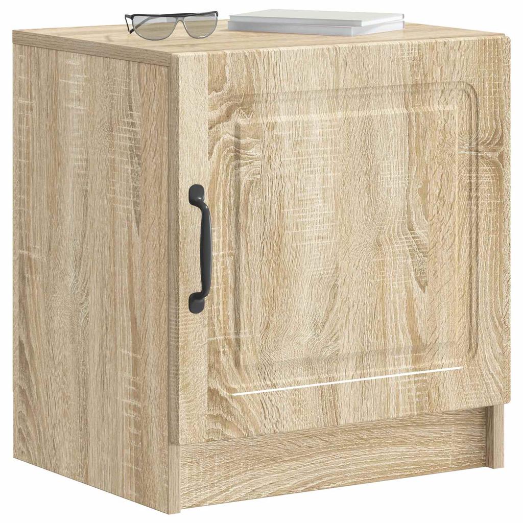 Nightstand 2 Pcs Sonoma Oak 43 X 34.5 X 47 Cm Engineered Wood
