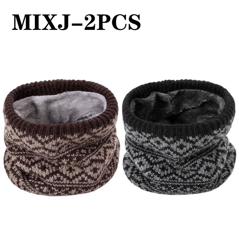 Fashion Soft Knitted Neck Warmer Sports Scarf for Women Men Face Cover Winter Running Skating Hiking Cold-Proof Thick Collar