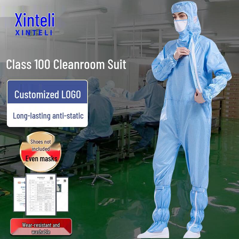 Xinteli Class 100 Anti-Static Cleanroom Coverall 5XL