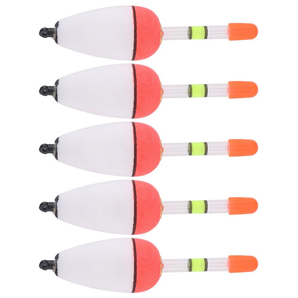 5PCS Long-range Casting Fishing Slip Bobbers EVA Foam Fishing Bobbers Fish Floats  Sea Fishing