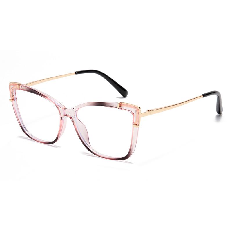 Tea Leopard Frame Cat Eye Prescription Glasses For The Nearsighted Blue Light Blocking Women Myopes Lunettes 0 -0.5 -0.75 To -6
