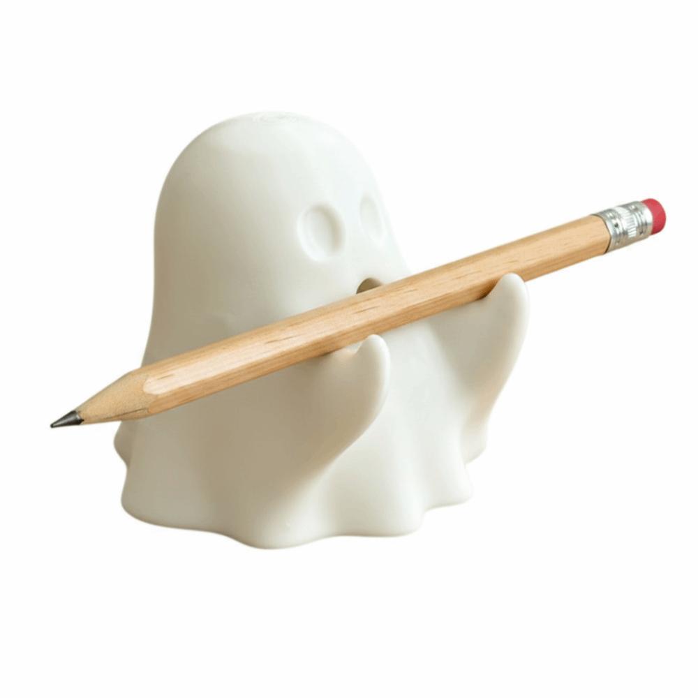 Funny Halloween Pen Rack 3D Printed Mini Ghost Statue Ghost Pen Holder Halloween Party