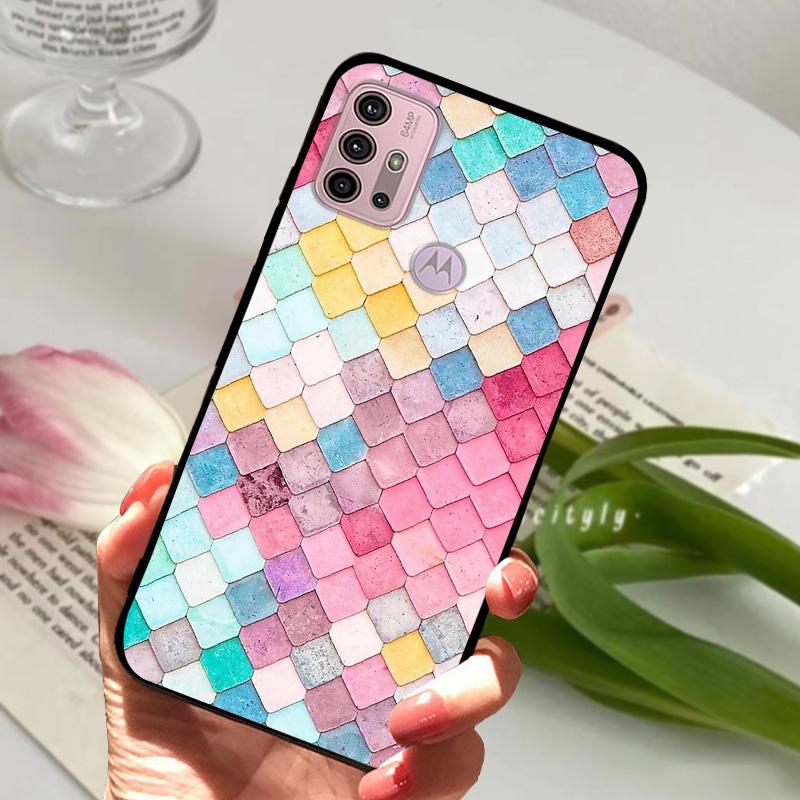 For Moto G10 Case Soft TPU Silicone Phone Cases For Motorola G13 G23 Protective Cover For Moto G100 Shockproof Bumper Fundas