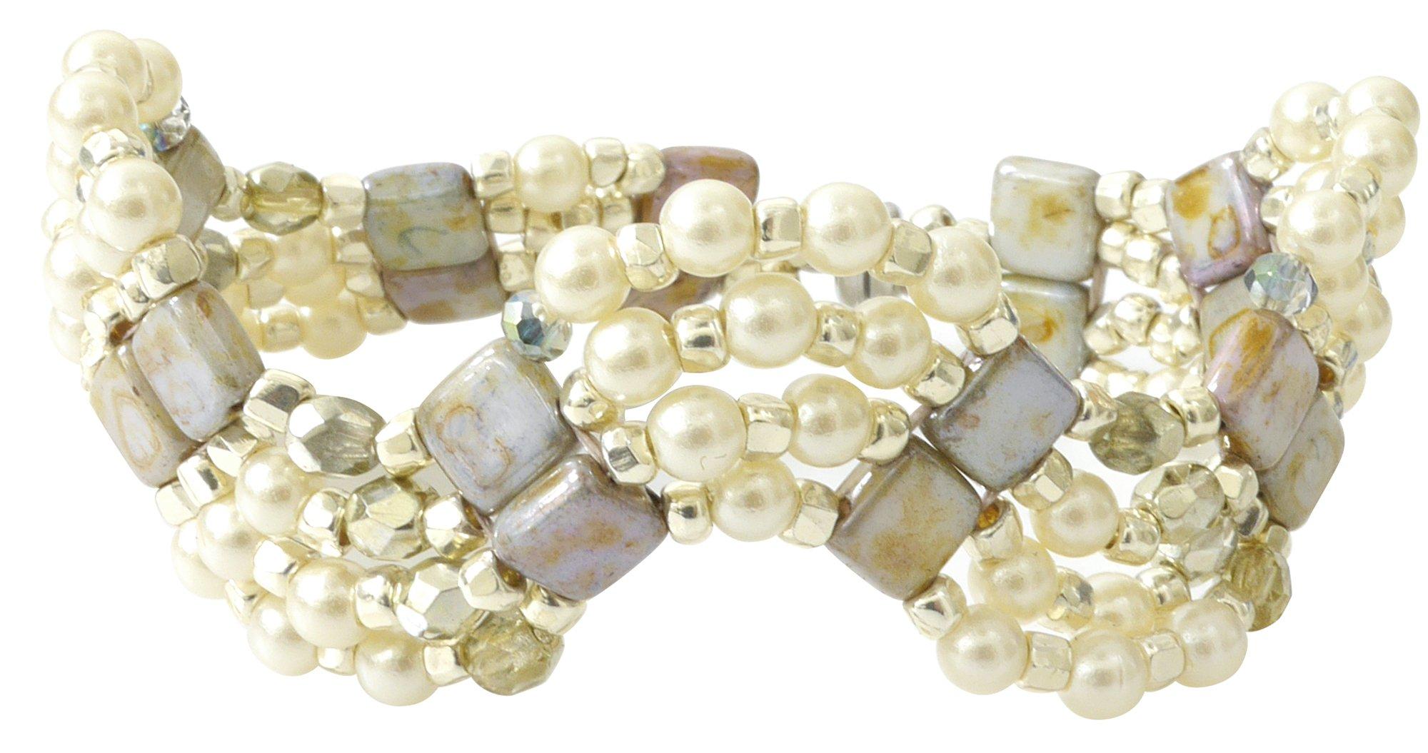 

Набор бусин TOHO Czech Mate, набор аксессуаров, браслет Charlotte Pearl CR-1
