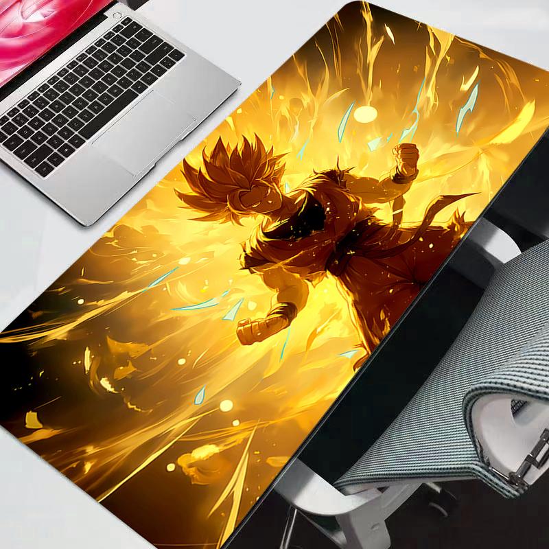Mouse Pad Dragon Ball DBZ Big Gamer Mouse Pads Games XXL Keyboard Large Mousepad New Gaming Desk Mat