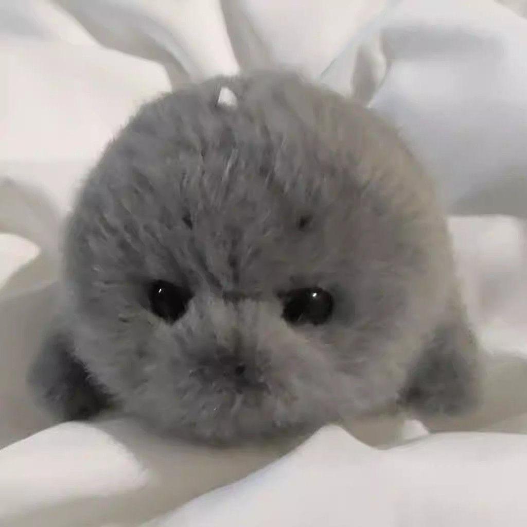 Plush Baby Seal Pendant - Ocean Guardian Toy Gift