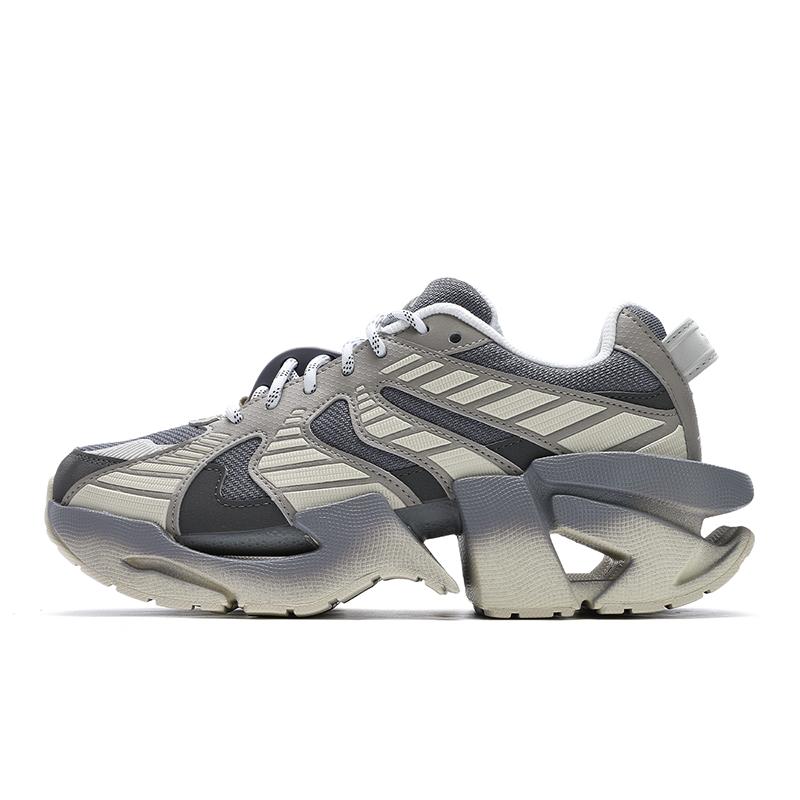 Fila Space Comfortable Fashion Low-Top Dad Shoes Kids Sneaker Mercury-Gray Rope-Brown F12W433117FQA