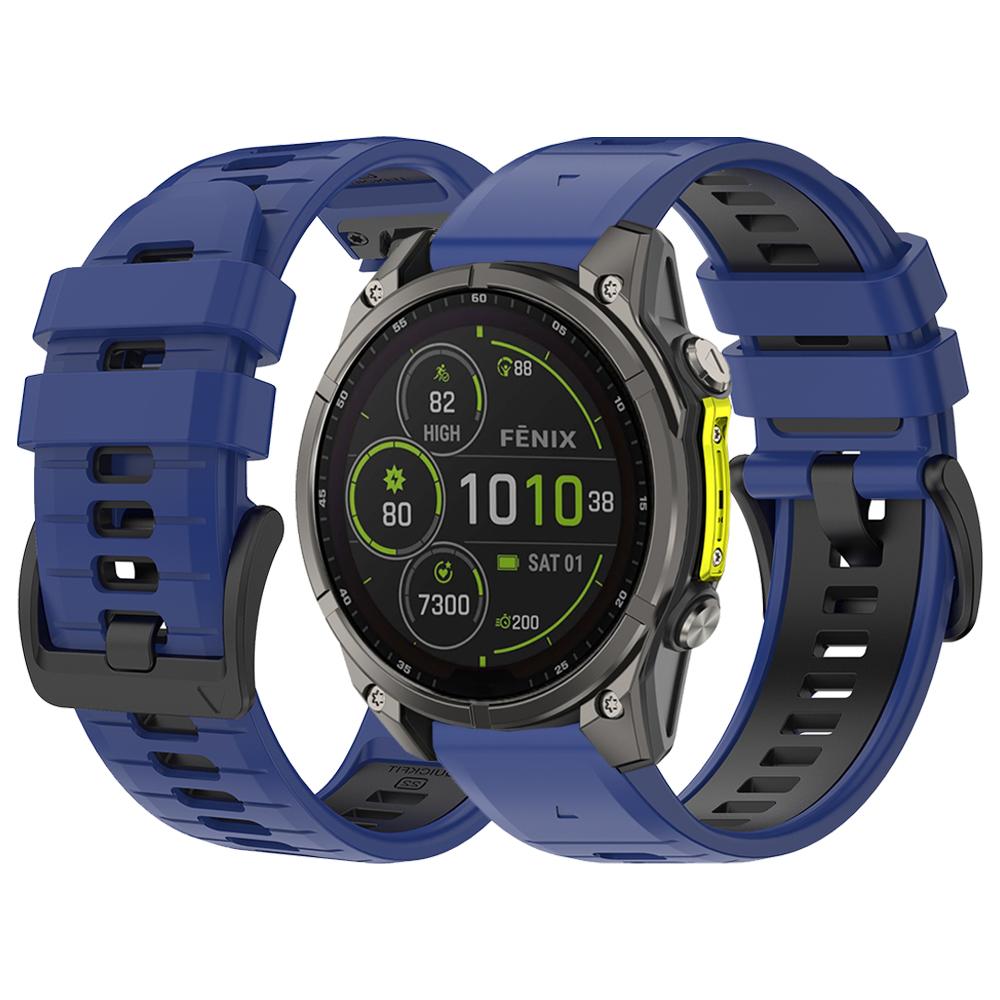 Replacement band For Garmin Fenix 8 Pro 51mm 47mm E 7 7X/Epix Gen 2/D2 Mach 2 1 Fenix8 AMOLED 22mm 26mm Sport silicone strap