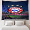 1PC Munich FC Artwork Printed Tapestry Room Decoration Wall Hanging for Living Room Bedroom, dormitory, Birthday and Christmas gifts