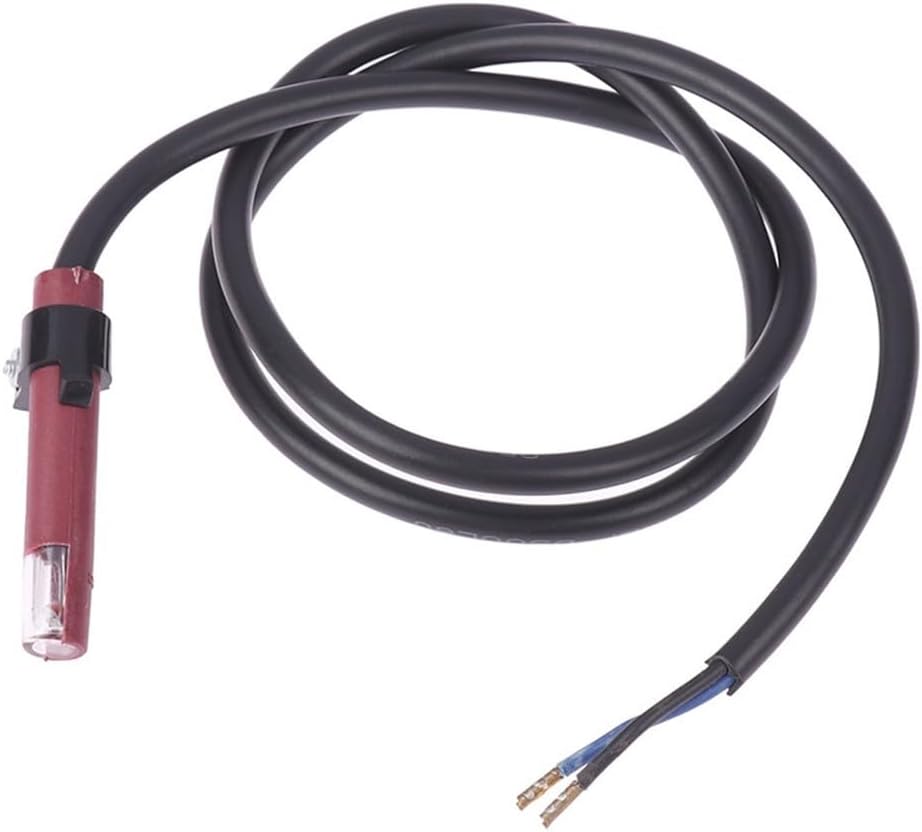 1pc QRB1 Flame Sensor Photocell Probe For Diesel Burner ABS Metal Light Detection Instruments Parts Accessories