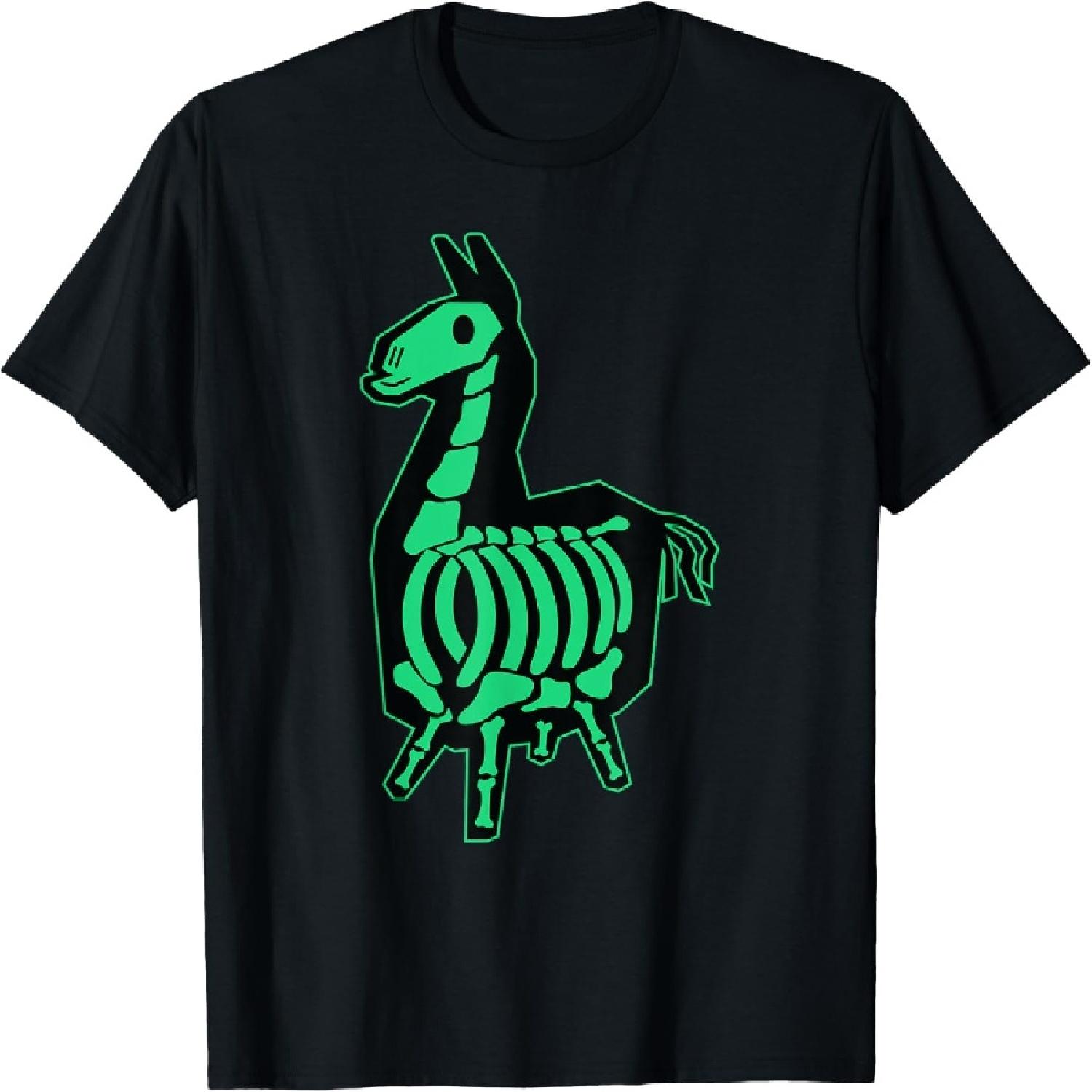 

Fortnite Neon Color X-Ray Llama Center Icon T-Shirt XXXXXL чорний