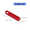 Golf Tees Height Adjuster Golf Tees Height Gauge Elevator Training Tool Plastic Adjustments Tees Height Positioner
