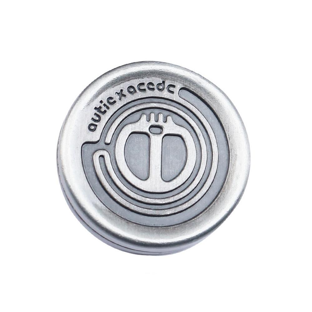 Sensory Toys Devil Milk Cap Tactile Coin Fidget Slider Desk Toy Magnetic Haptic Coins ADHD Autism