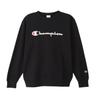 Champion Long Sleeve Crew Neck Sweatshirt with Script Logo, Basic, C8-W043Z -090-L