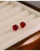 2026 New Wine Red Earrings