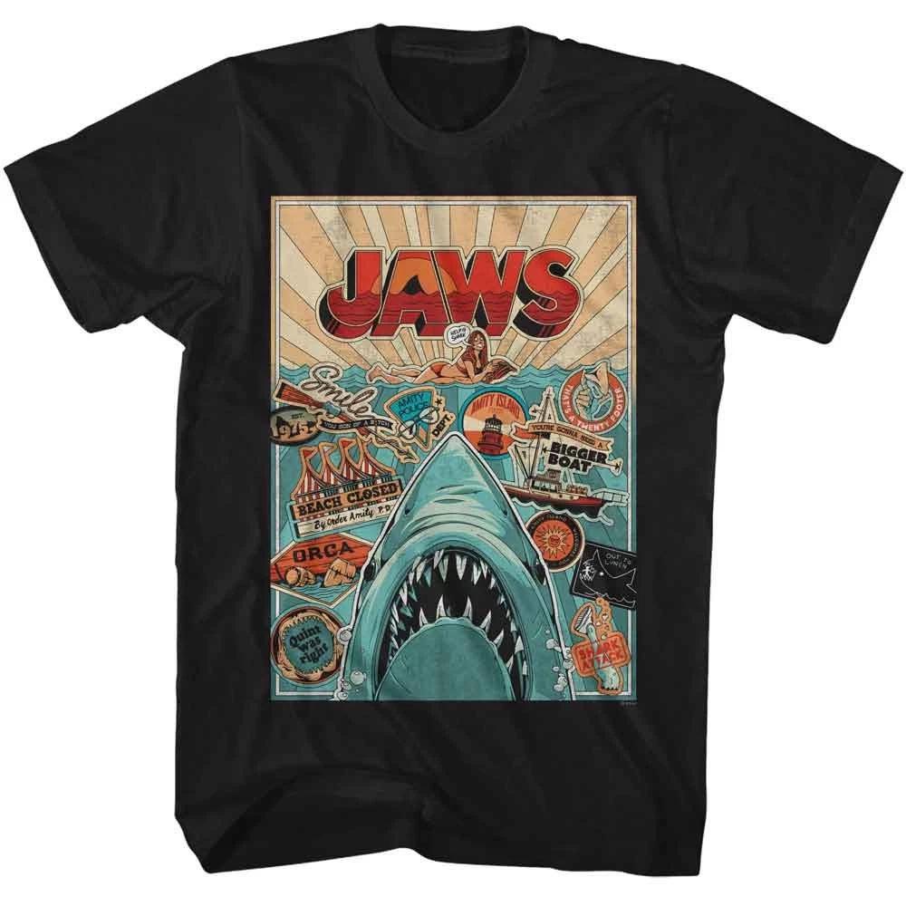 Jaws - Icons Poster - Officially Licensed American Classics - Front Print Solid 130
