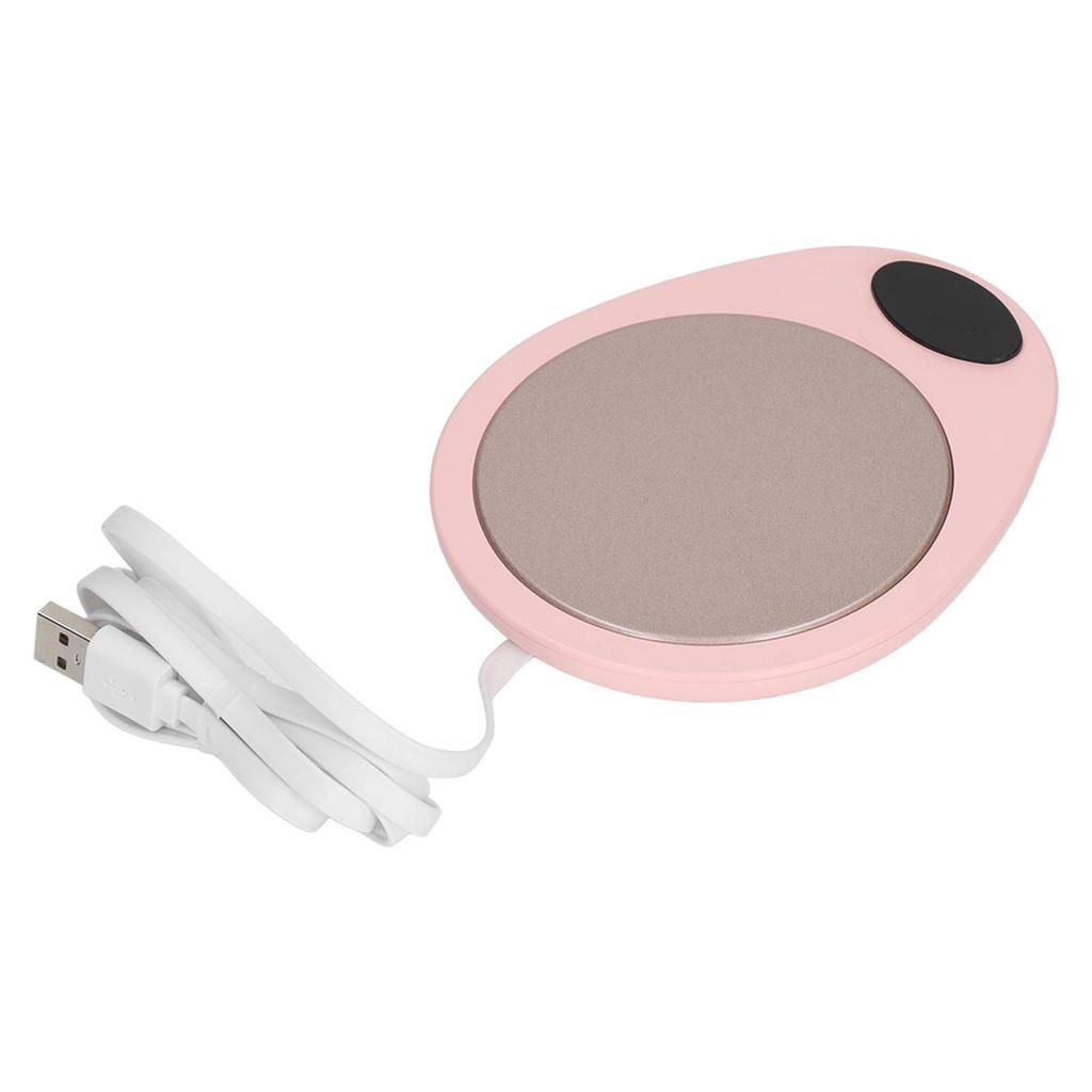 USB Mug Warmer Constant Temp Waterproof Adjustable Electric Beverage Heating Plate for Ceramic Coffee Cups