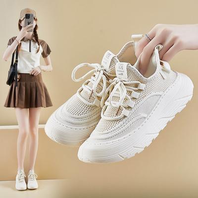 Koreanische Version von fliegenden gewebten Schuhen Sommer neue Studenten Sportschuhe Mesh atmungsaktiv Fitness Laufen Freizeit A5001