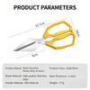 Kitchen Scissors Heavy Duty Stainless Steel Multifunctional Bone Cutting Sharp Accessories