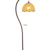 Stylish Chinese Lotus Leaf Floor Lamp for Living Room, Bedroom, or Hotel - Decorative and Eye-Friendly Design