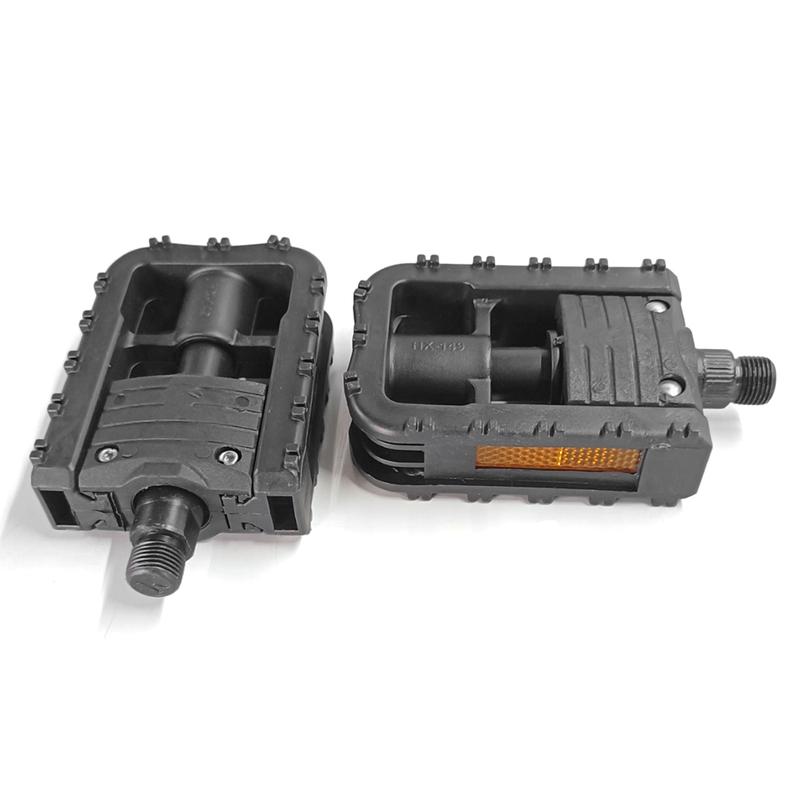 Bicycle Folding Pedal with Reflector Riding Accessories for Folding Bike Electric Vehicle Non-slip Mountain Road Bike Pedal